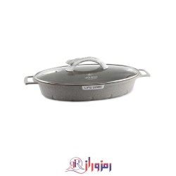 تابه ماهی گرانیت دیواره بلند لایف اسمایل مدل FLCMFI42D